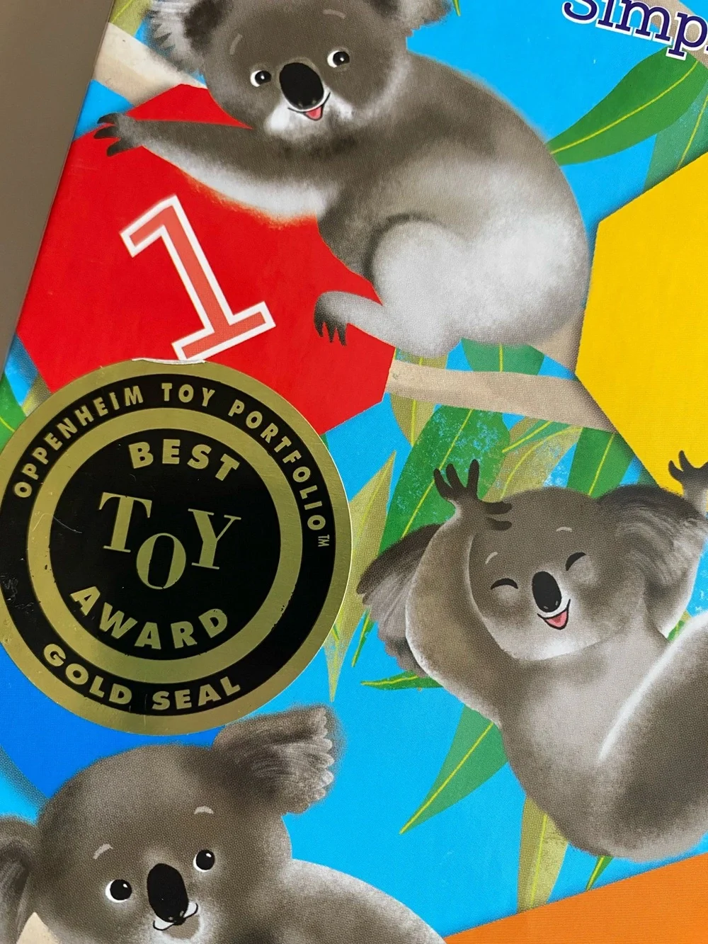 Koala Bounce Kids Board Game - Colorful Learning Game NEW